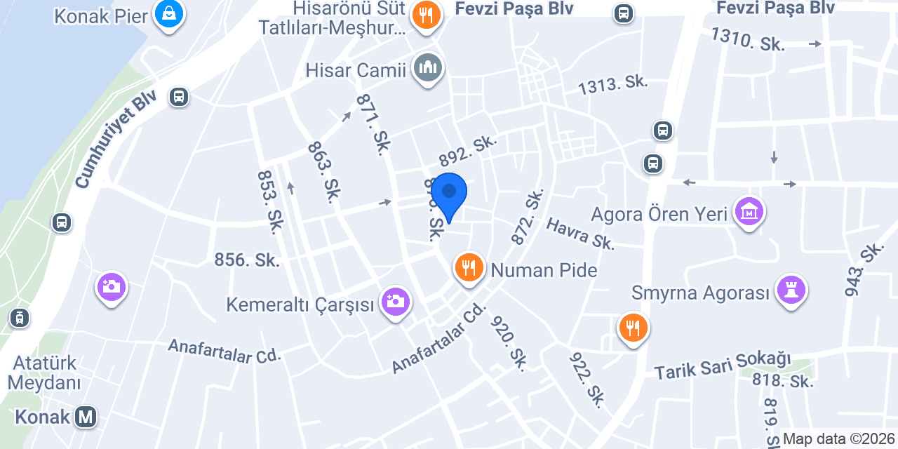 Hizmet Et ve Döner konumu