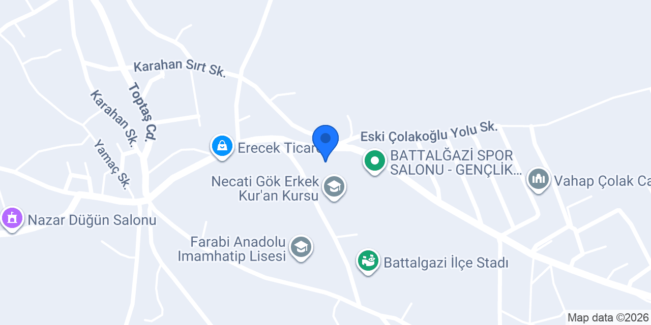 Şehit Miraç Gürhan Ortaokulu konumu
