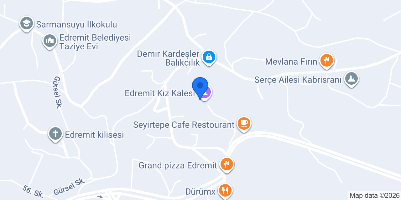 VAN EDREMİT SAHİL TAKSİ konumu