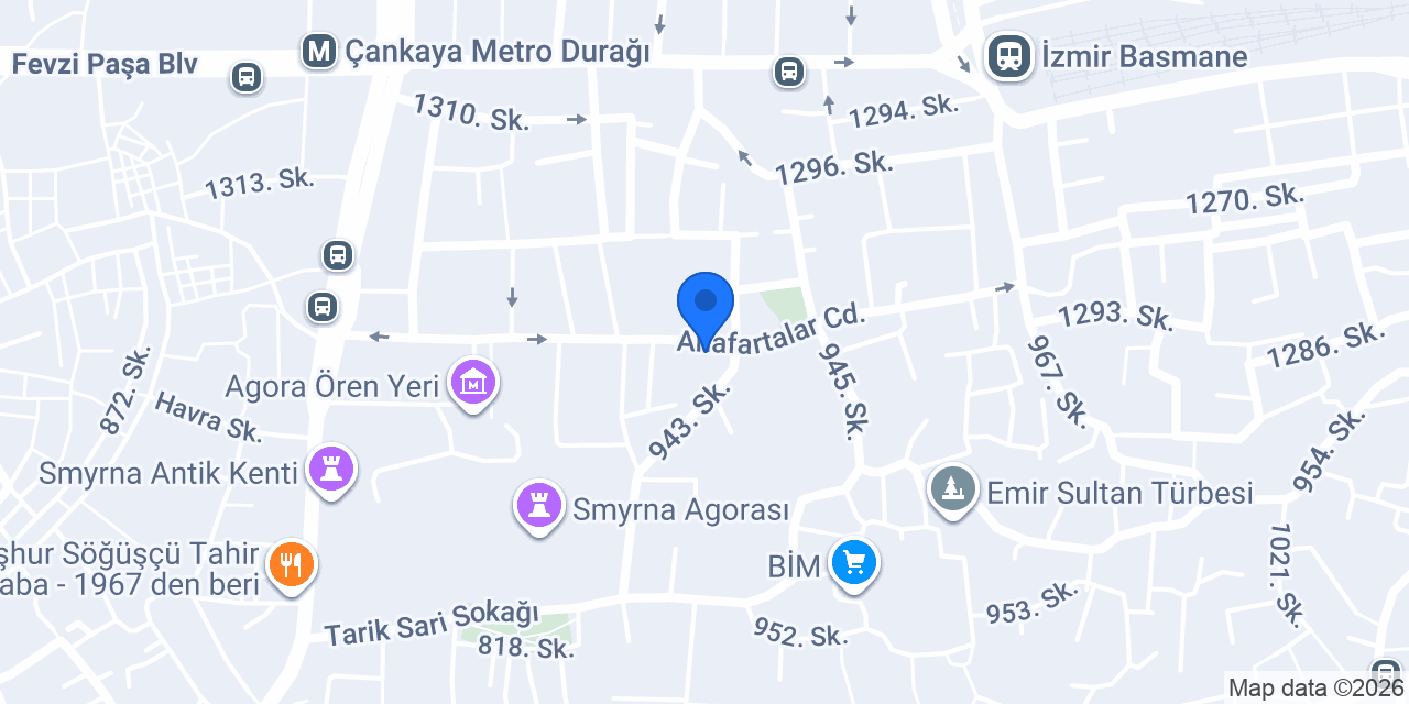 Konak Kuru Temizleme konumu