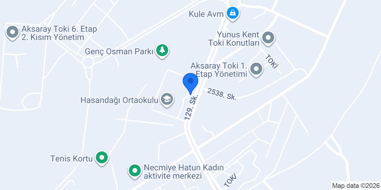 Çocuk şube müdürlüğü konumu