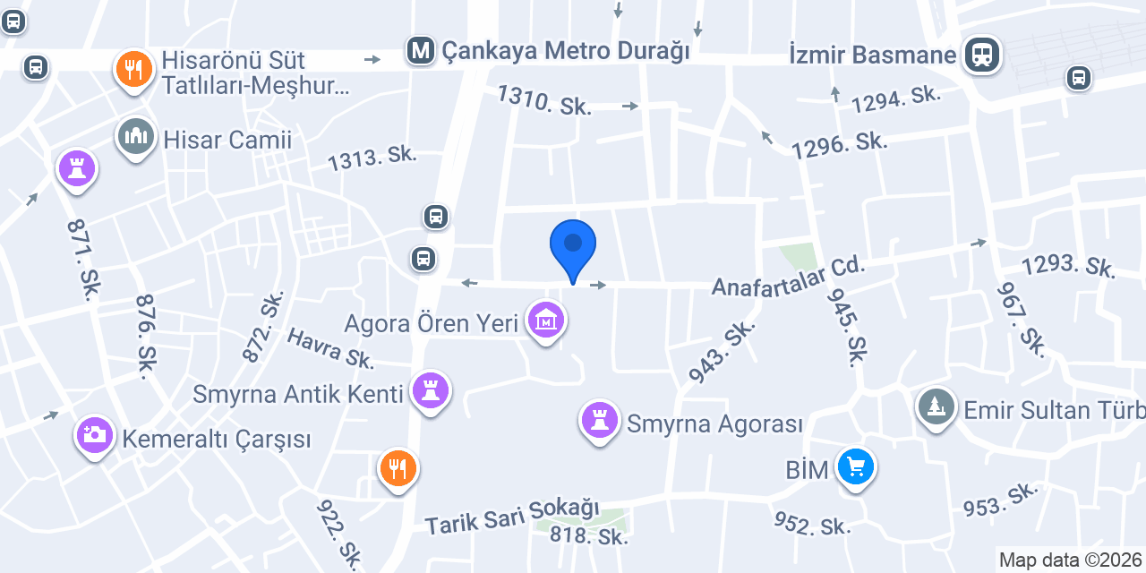 Tarihi Manisa Akhisar Oteli konumu