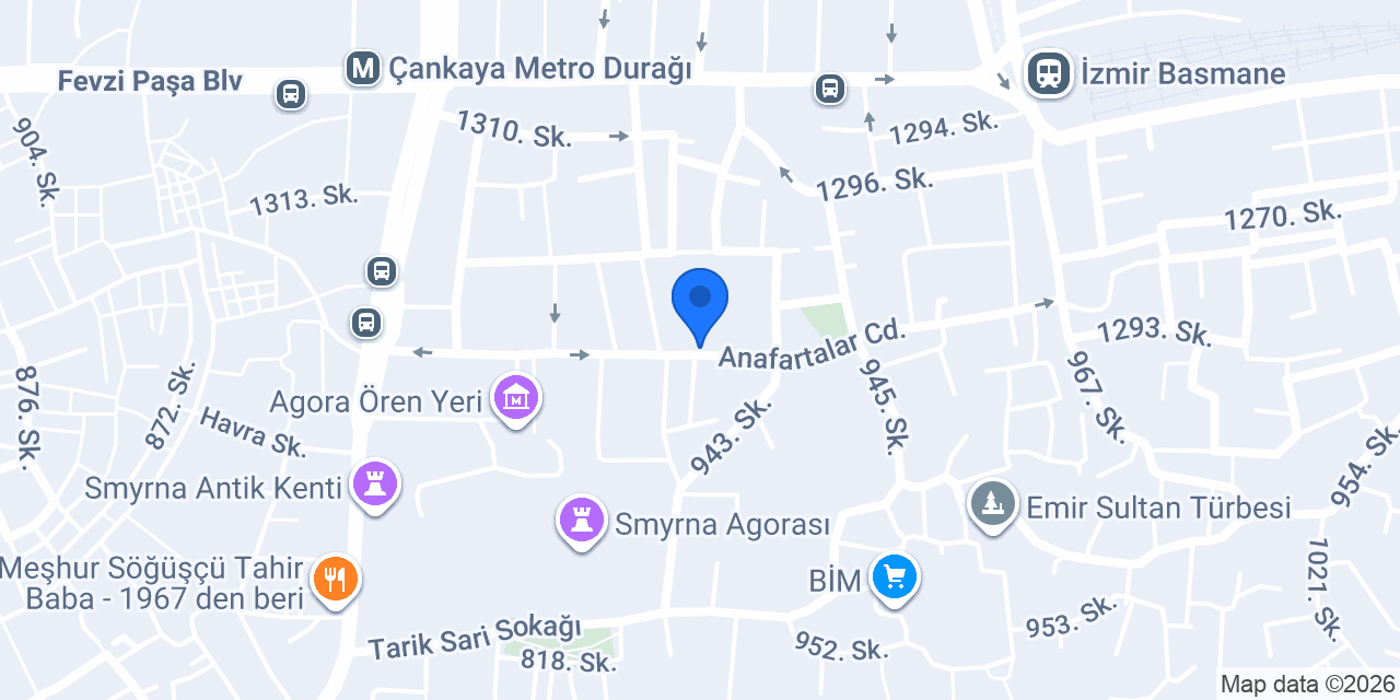 Karatay Unlu Mamülleri konumu