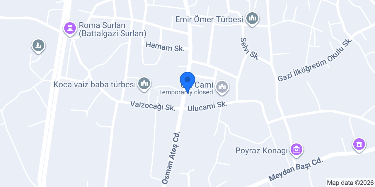 Selçuk İlköğretim Okulu konumu