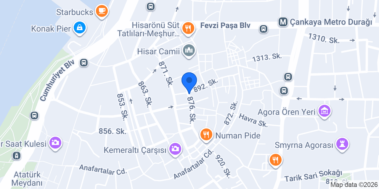 Bergama Köftecisi konumu