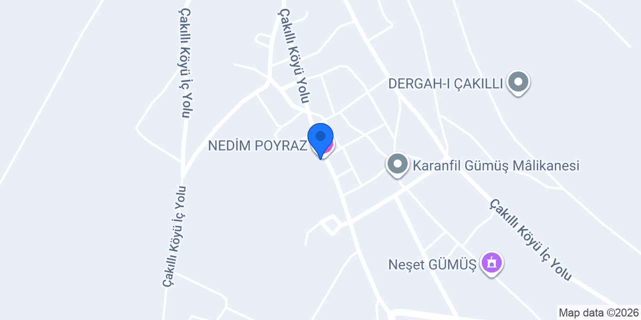NEDİM POYRAZ konumu