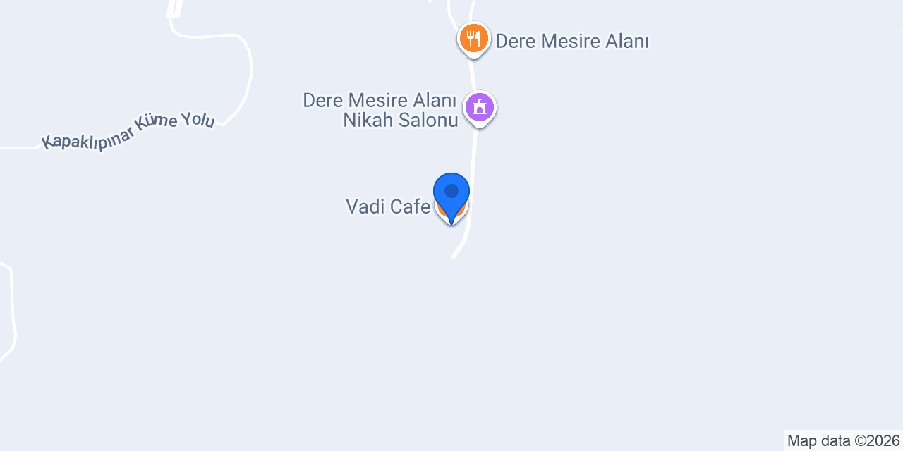 Vadi Cafe konumu
