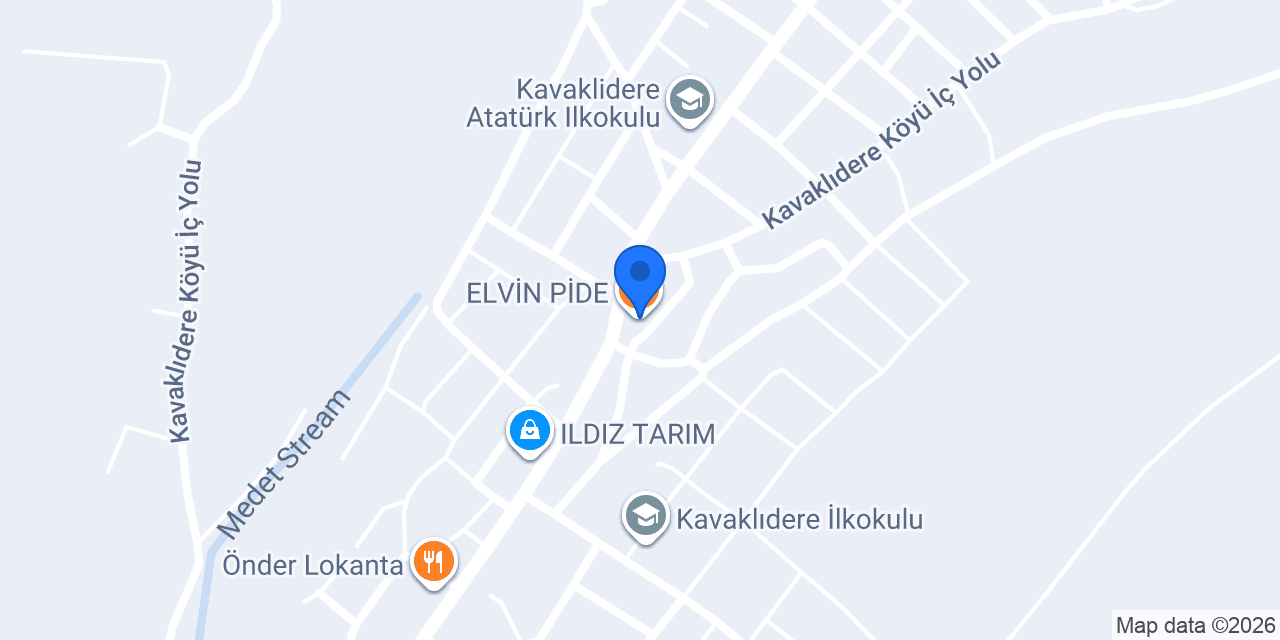 ELVİN PİDE konumu