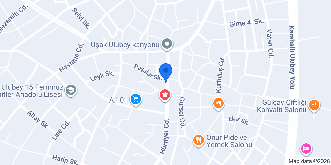 Şeref Usta'nın Yeri konumu