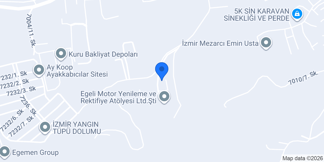 Ürperler Gıda-Bornova konumu
