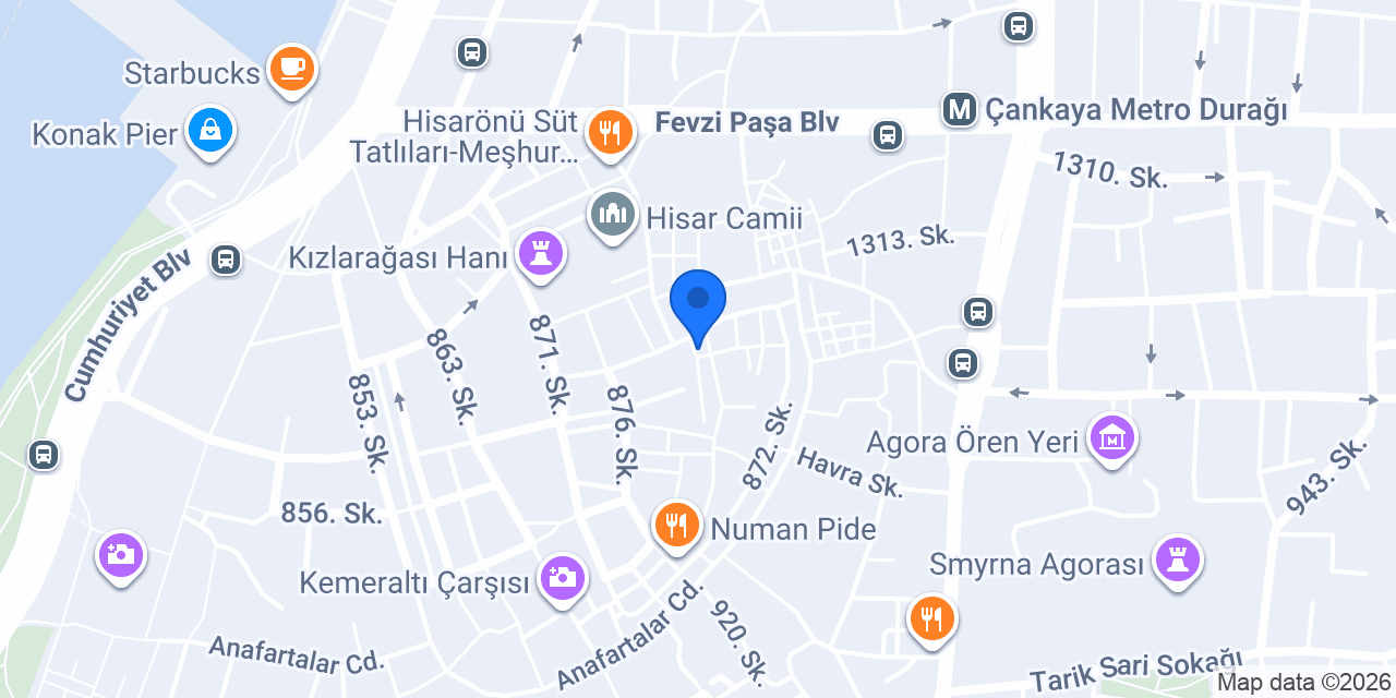 Kaan hediyelik eşya dükkanı konumu