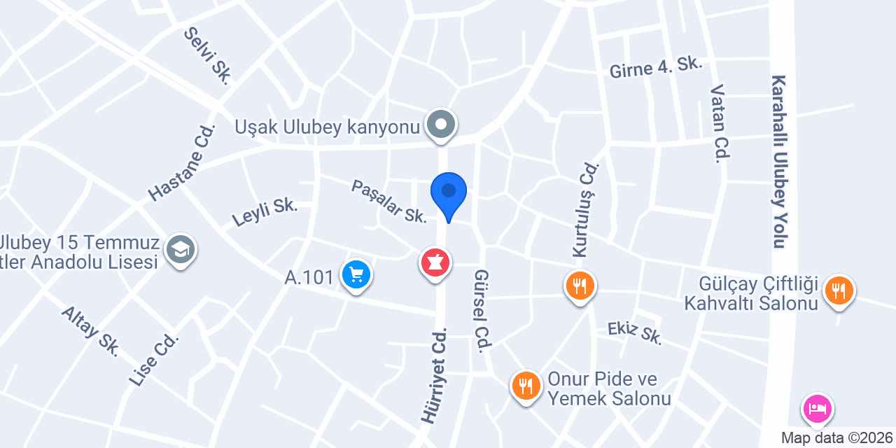 CABAROĞLU UNLU MAMÜLLERİ konumu