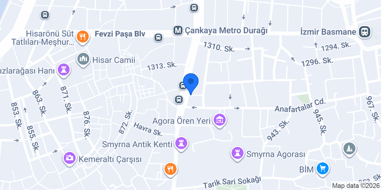 Artemis Gümüş konumu