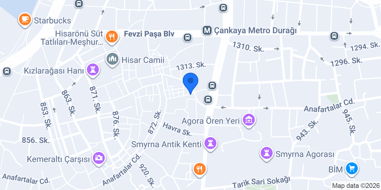 Zaffiro Gold konumu