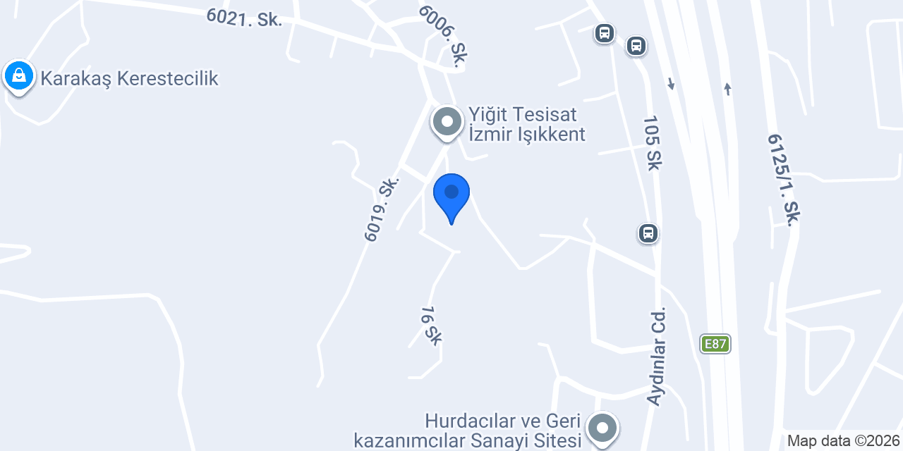 İnceler Forklift & Yol Yardım konumu