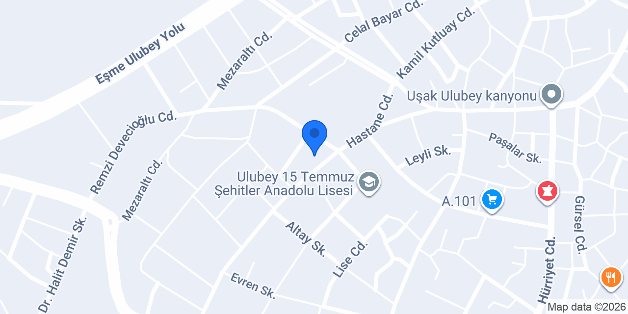 Ulubey Orman İşletme Şefliği konumu
