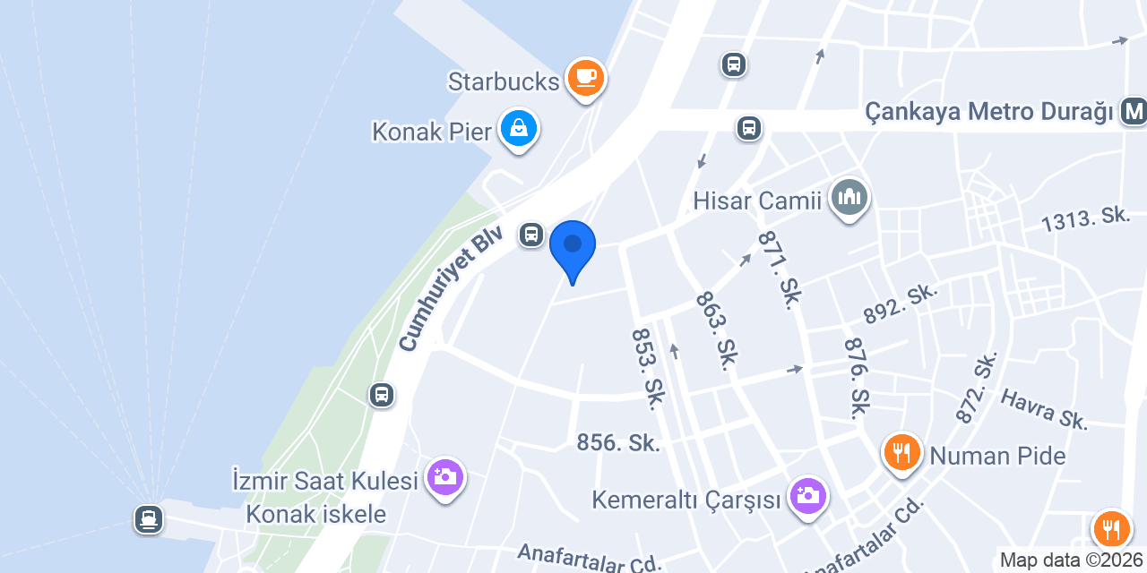 A Plus Organizasyon konumu