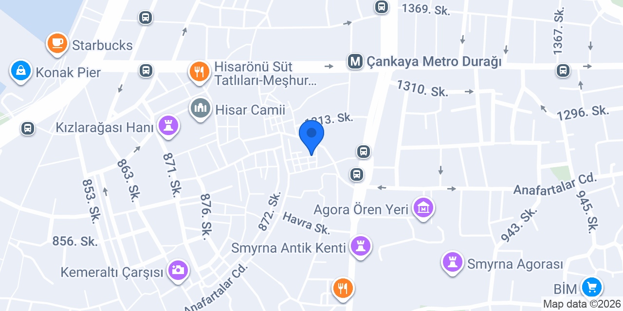 T&S Alyans Kemeraltı Şubesi konumu