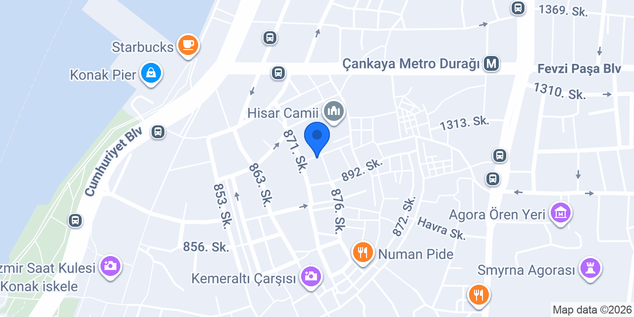 DESTİNA CAFE konumu
