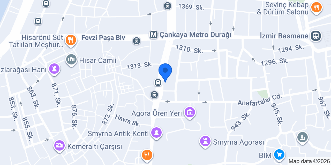 Hazır Turizm konumu