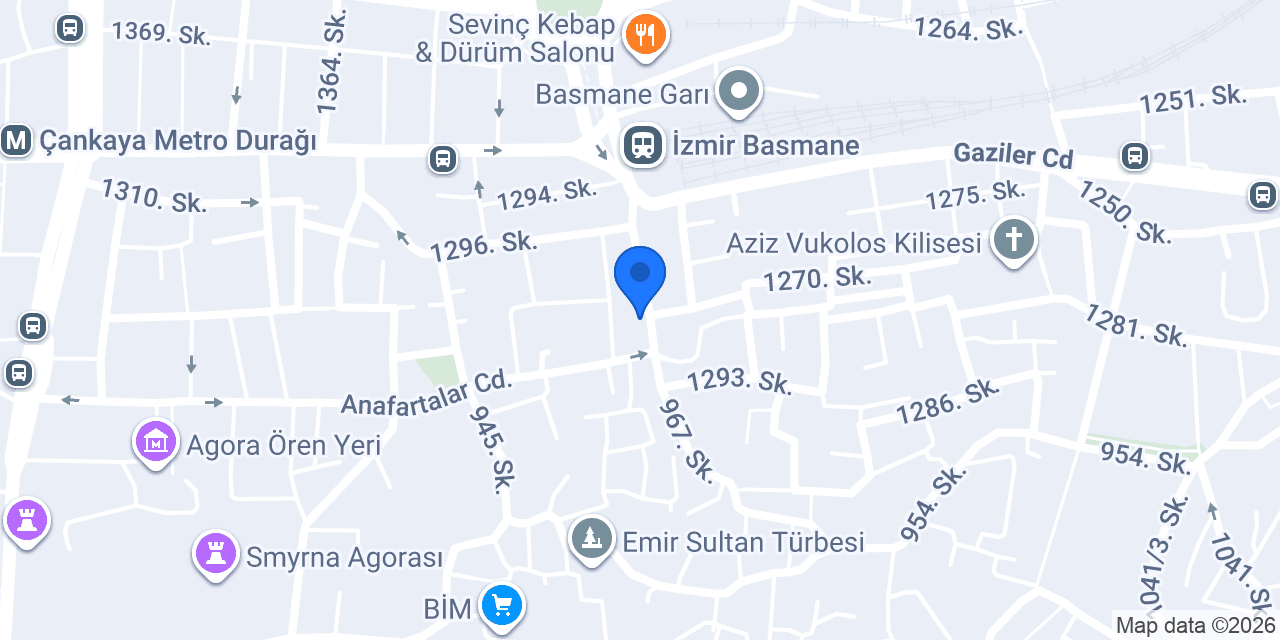 Basmane Polis Merkezi Amirliği konumu