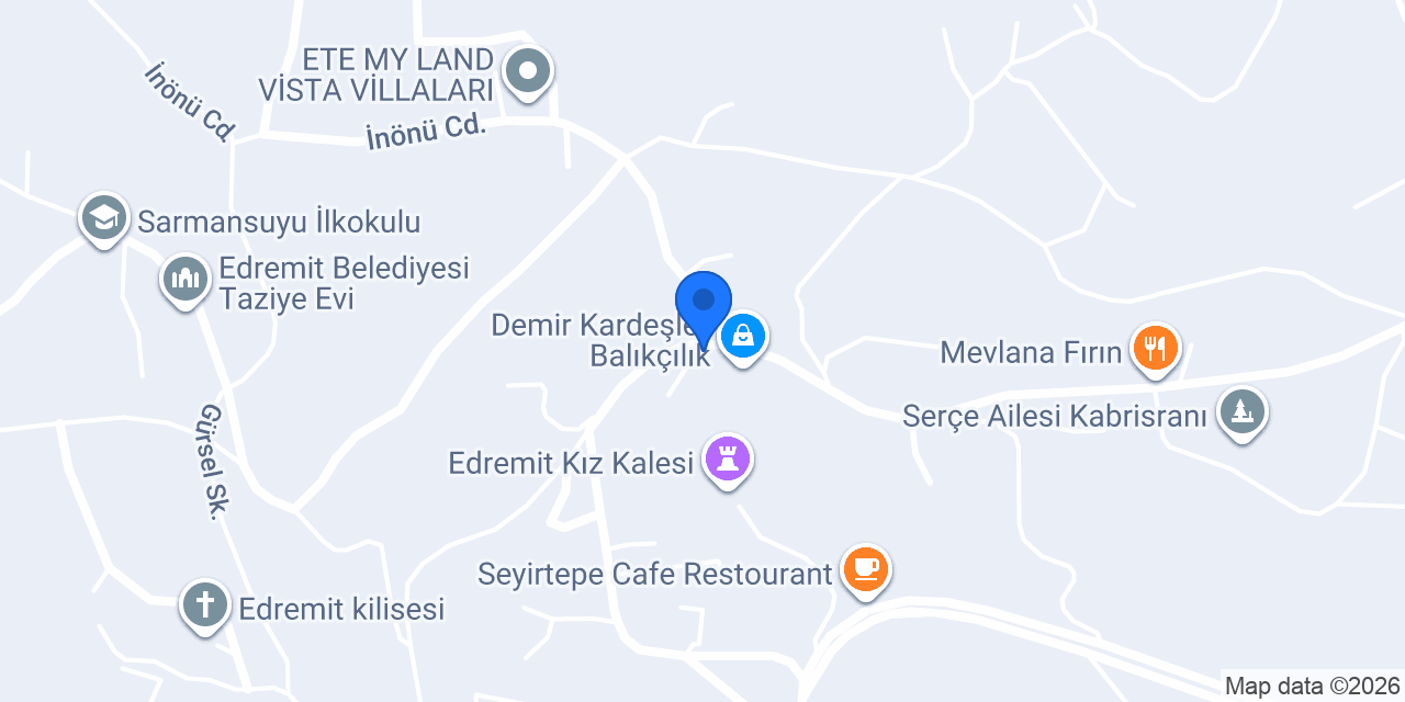 TAK ANAOKULU EDREMİT konumu