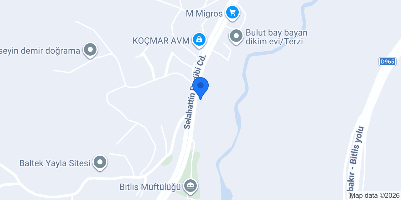 Özel Dilan diş kliniği konumu