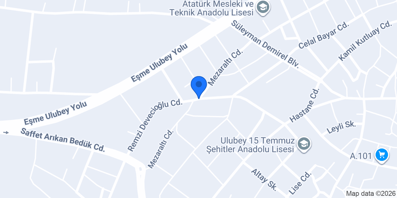 Ulubey Anadolu İmam Hatip Lisesi konumu