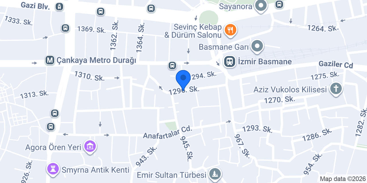 Hürriyet Otel konumu