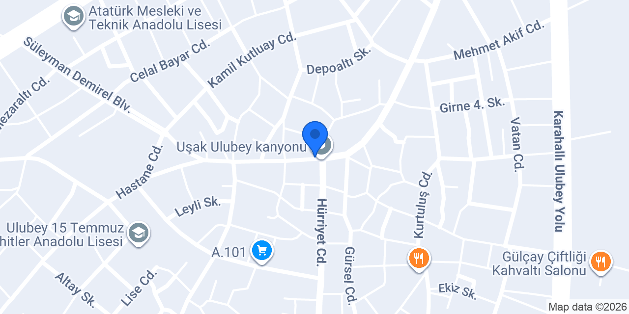 Akbuz Oto yikama konumu