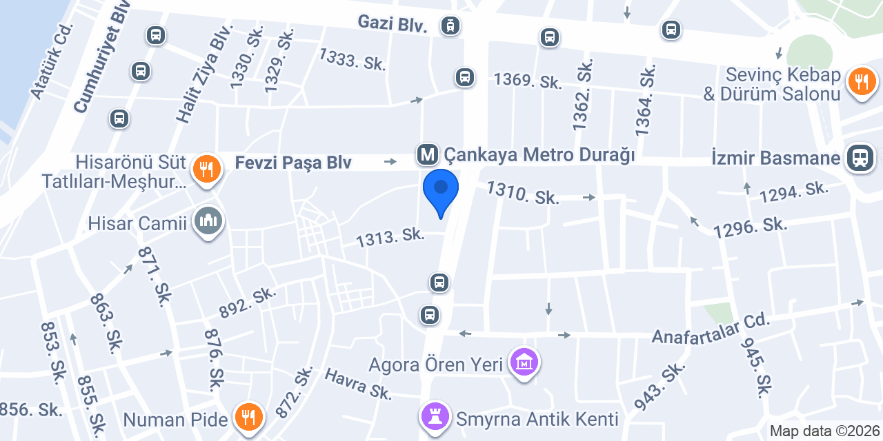 İzmir Alyans konumu
