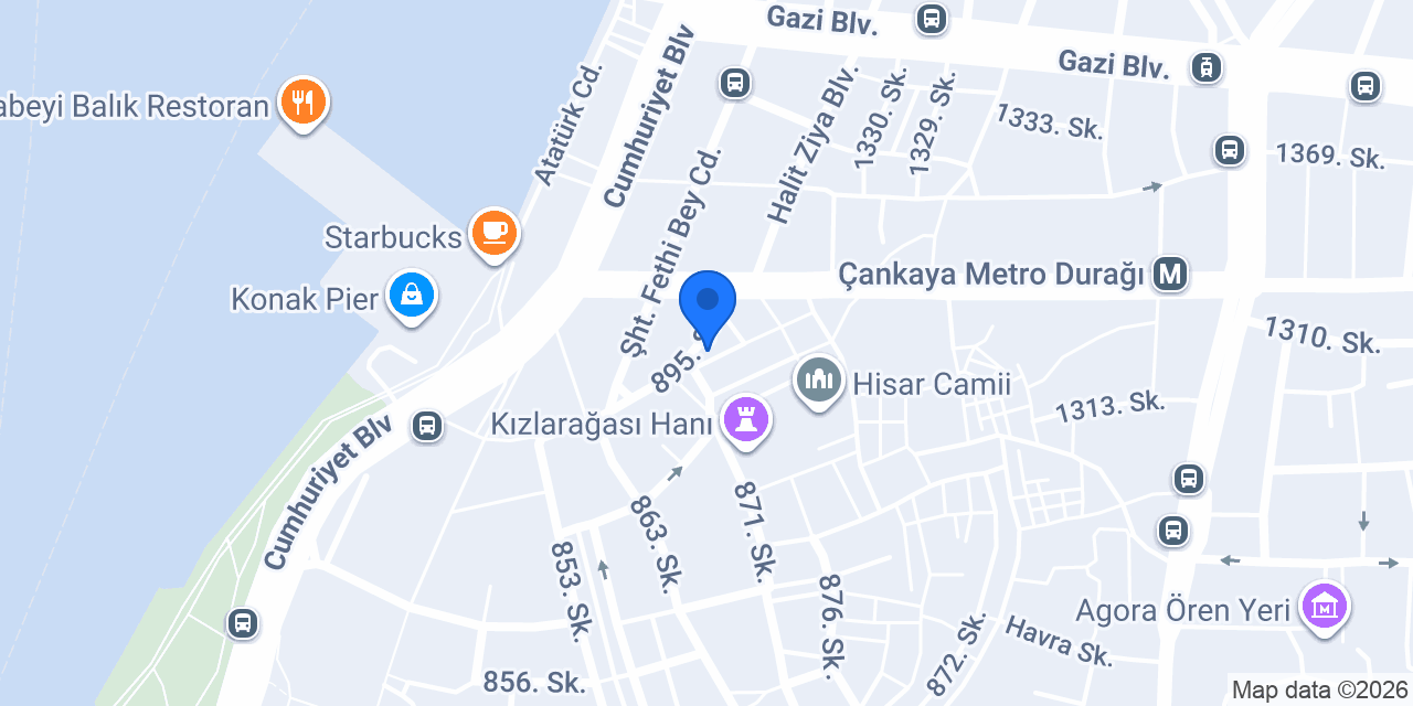 Özler Avcılık konumu