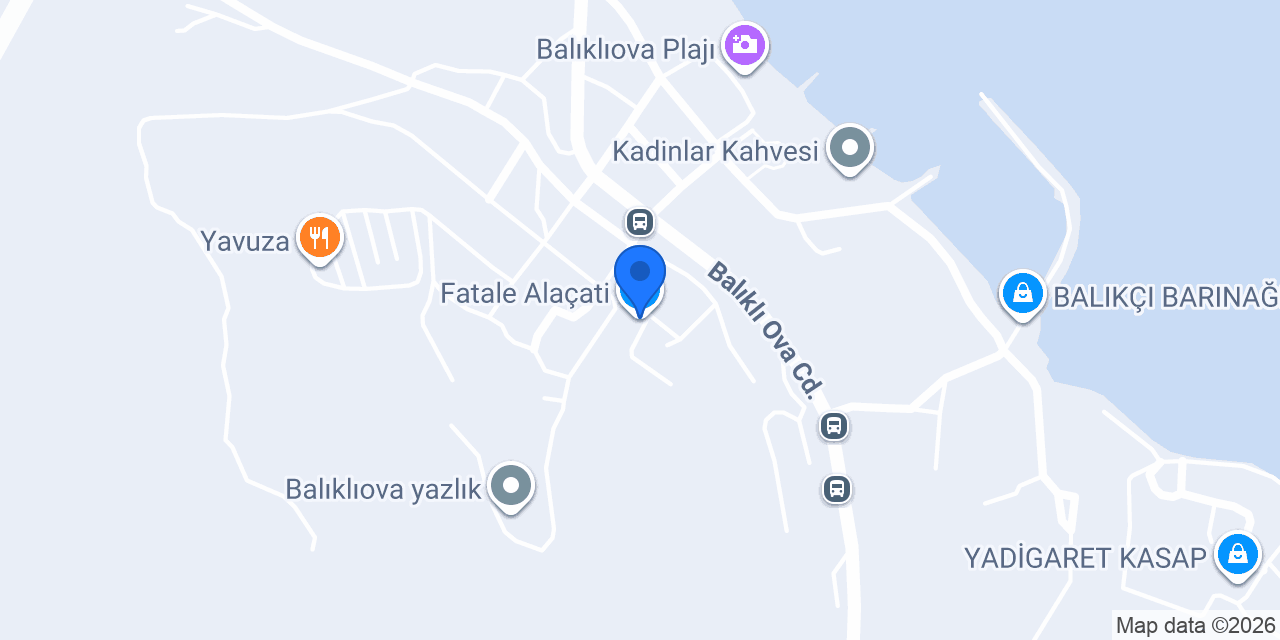 Fatale Alaçati konumu