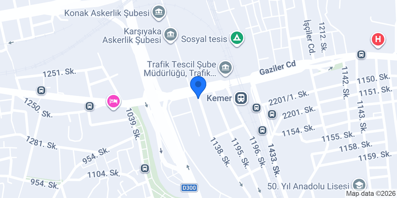 İzmir 28. Noterliği konumu