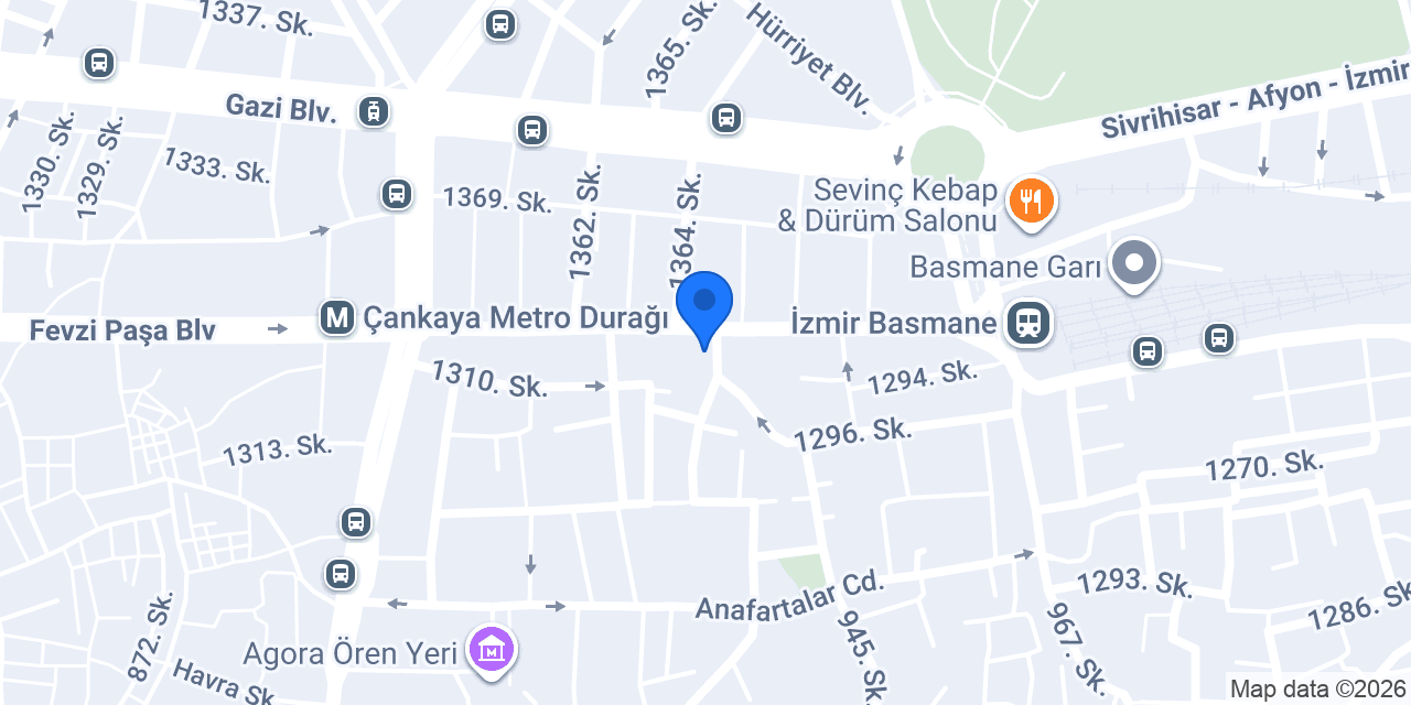 Evcan Nakliyat konumu
