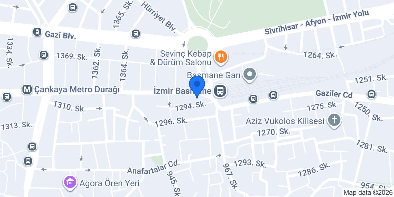 Ferda Kuyumculuk - Basmane Şube konumu