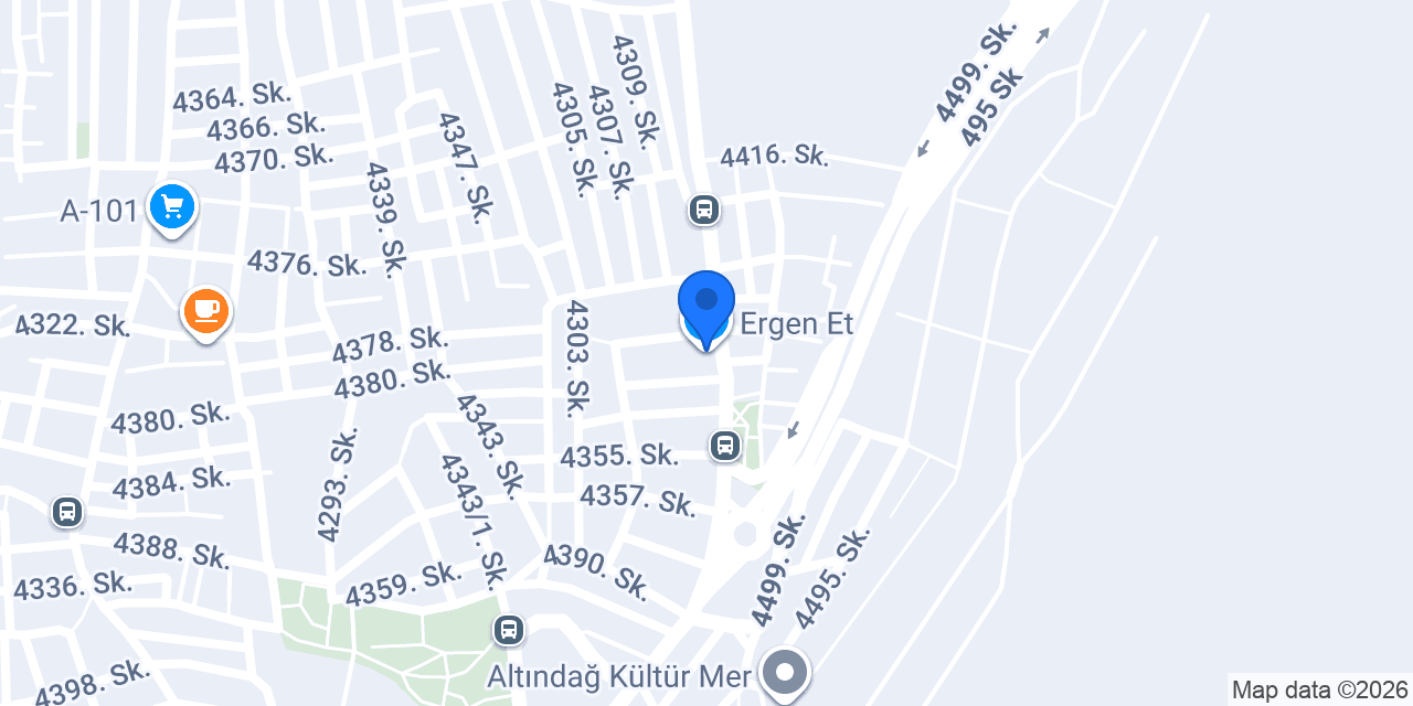 Ergen Et konumu