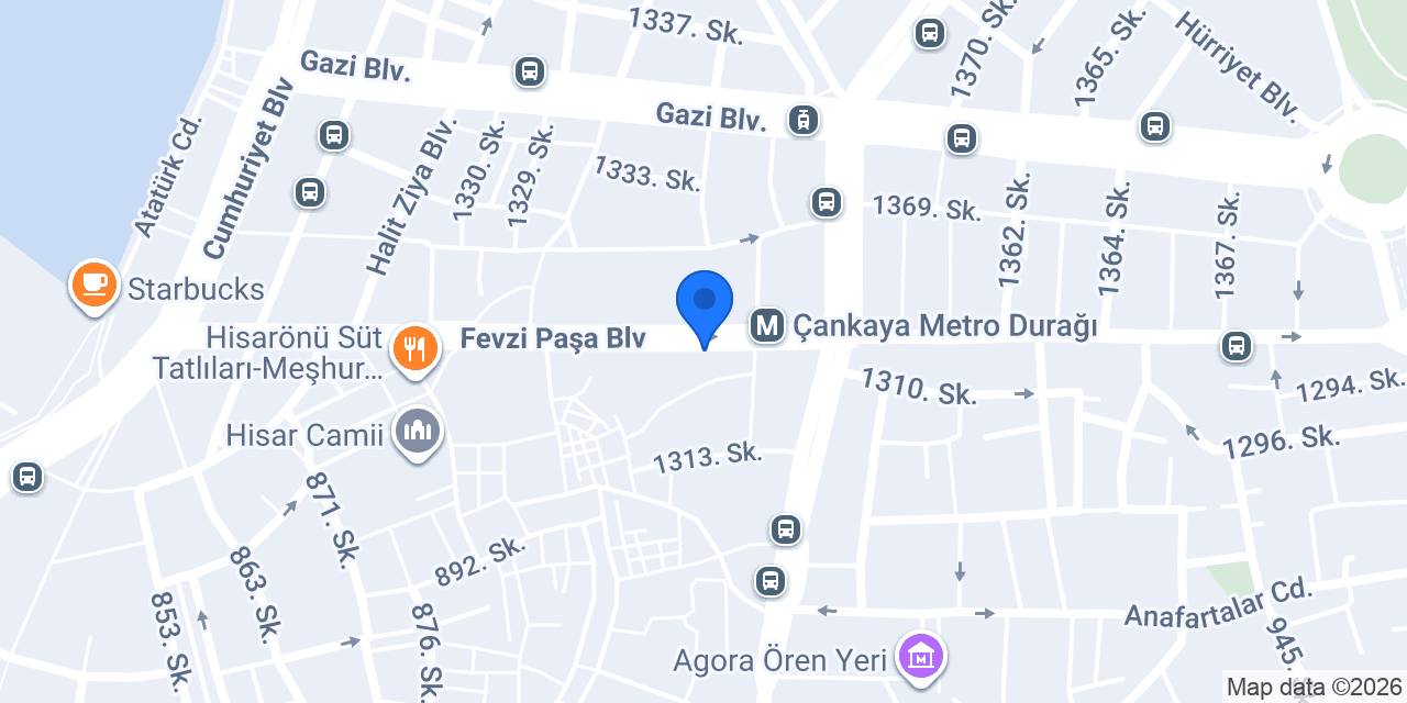 Sıdkı Usta Tatlıları konumu