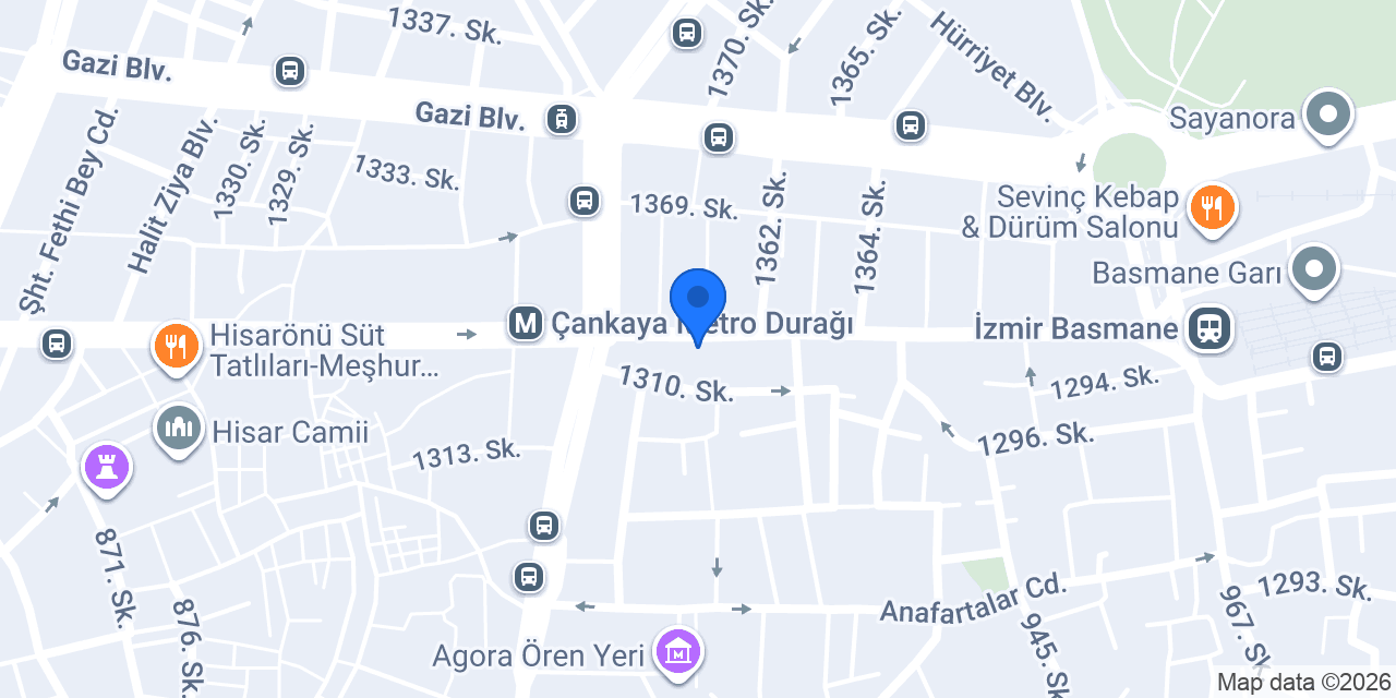 QNB Fevzipaşa Şubesi konumu
