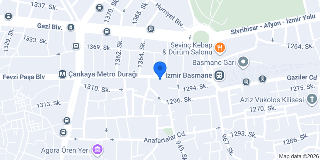 İzmir Kuduz Tedavi Merkezi konumu