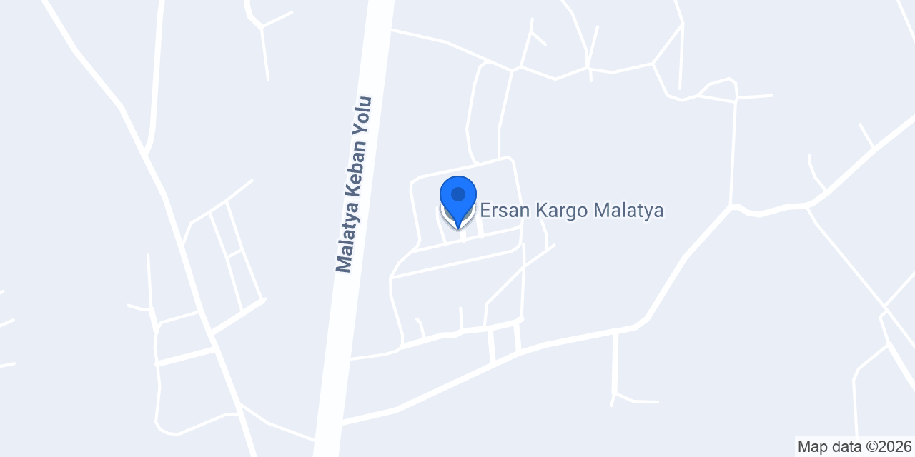 Ersan Kargo Malatya konumu