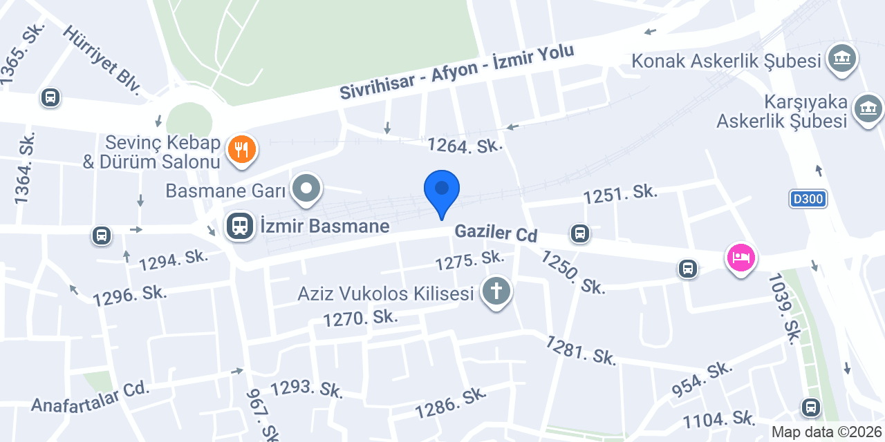 Otel Ege konumu