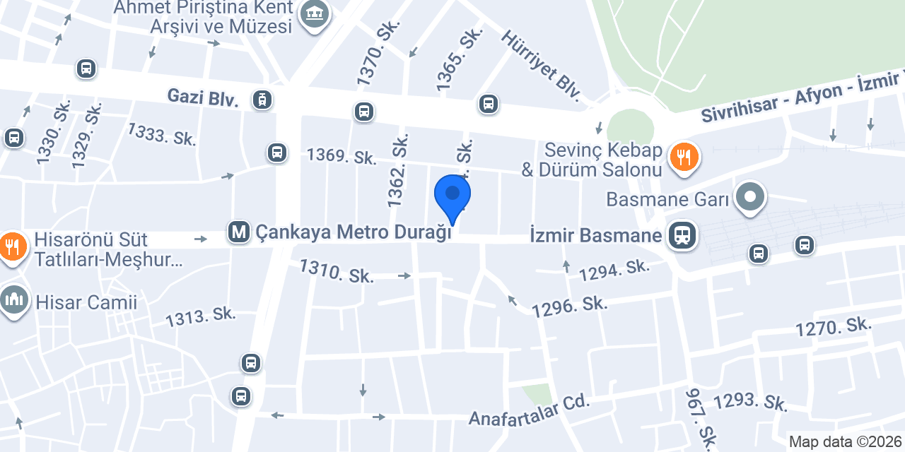 Demirak Bilişim konumu