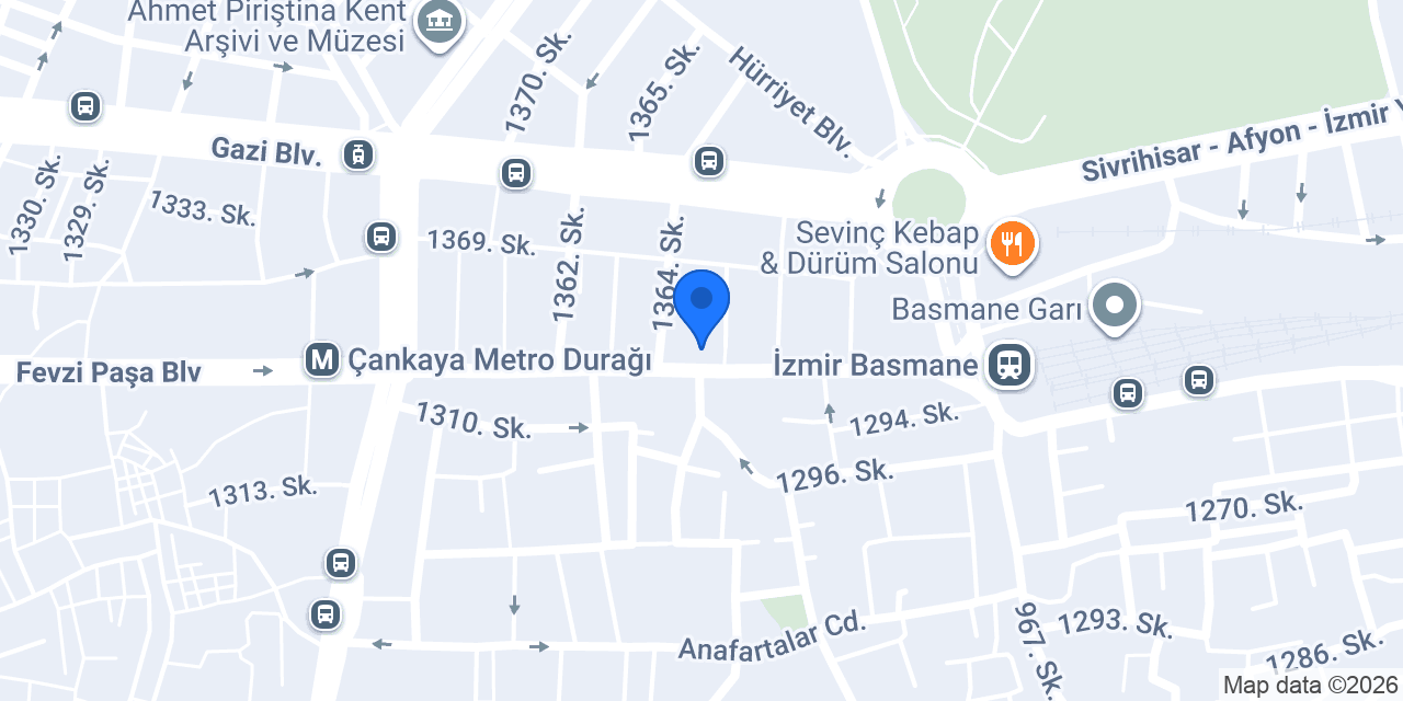 İzmir 10. Noter konumu