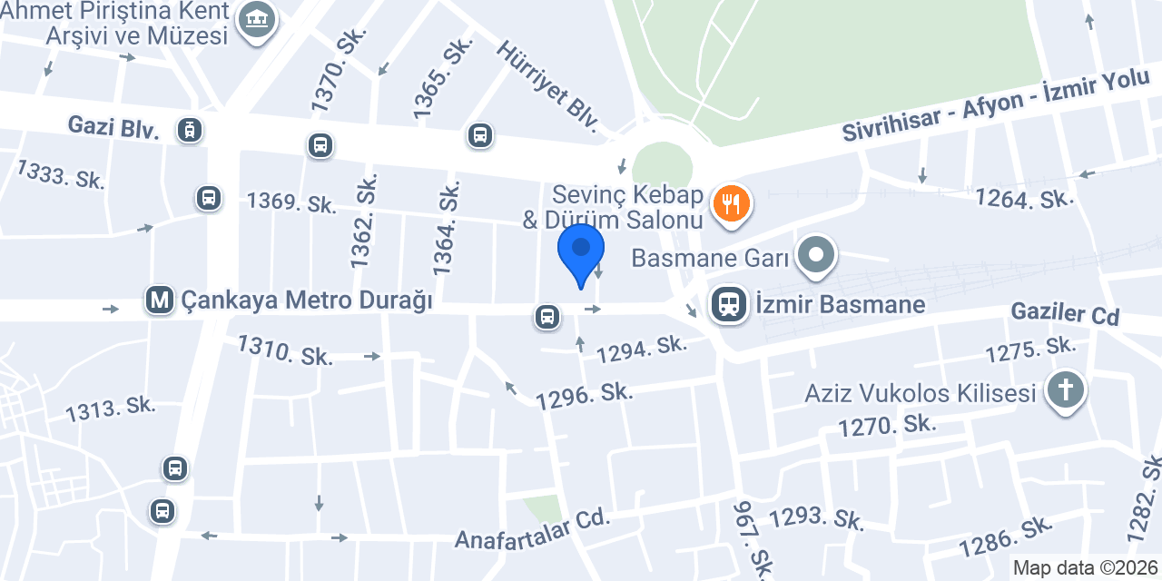 KONAK ÇİÇEK EVİ konumu