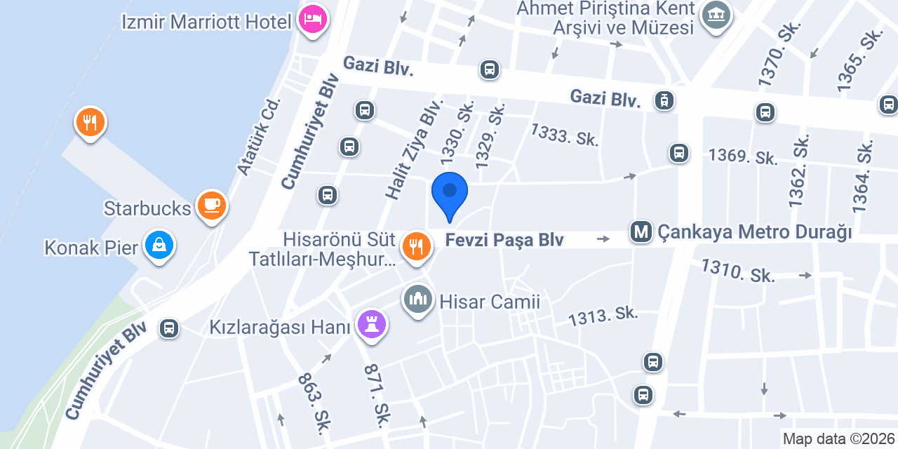 Hatun Boutique konumu