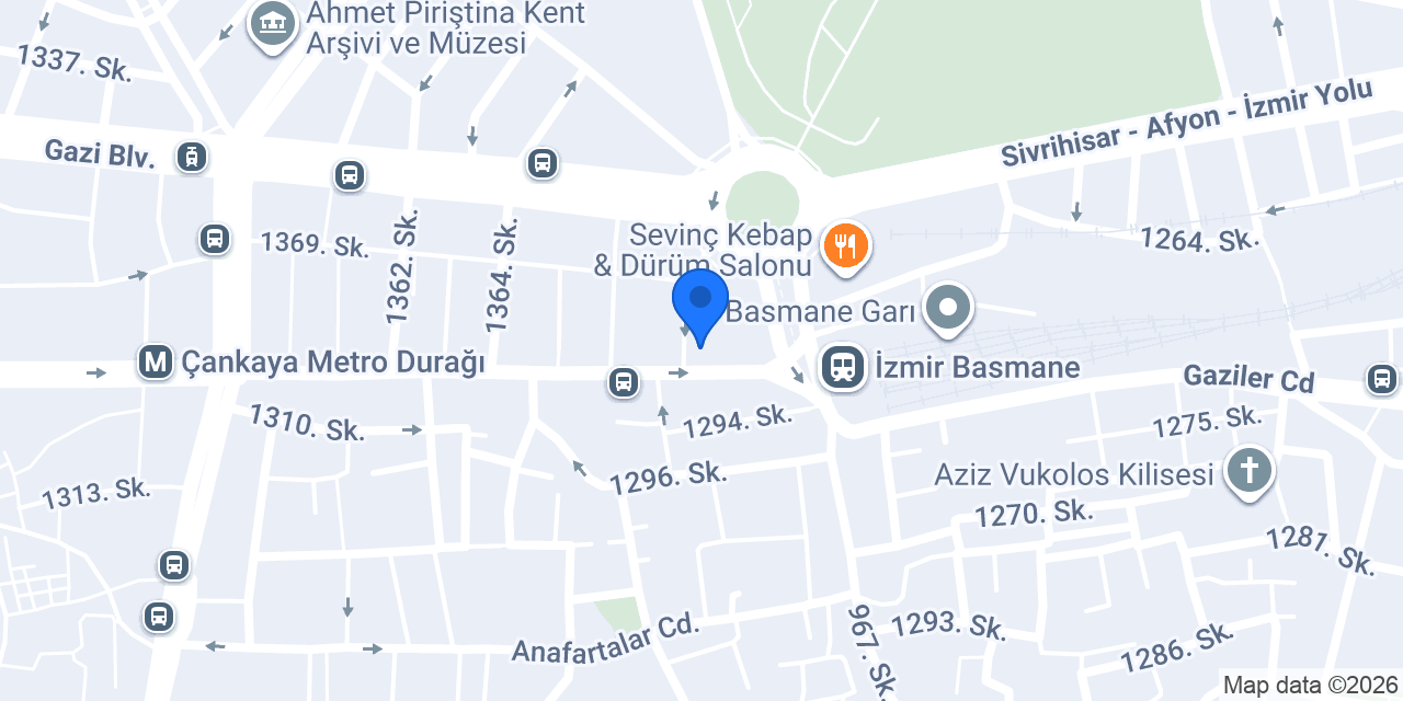 Hisar Taksi konumu
