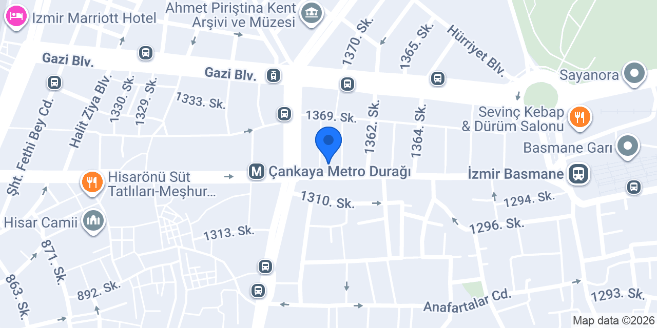 Çankaya Terzi Fatih konumu