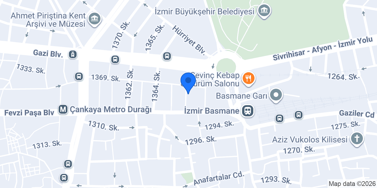 Madi Otel izmir konumu