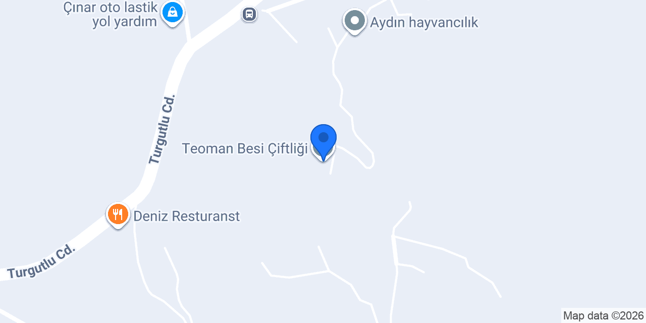 Teoman Besi Çiftliği konumu
